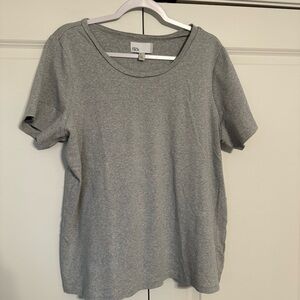 Nordstrom Gray Short Sleeve Top